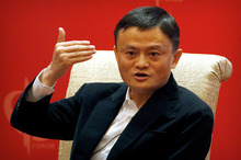 Jack Ma says Alibaba will open a business embassy in NZ next year. Photo / AP